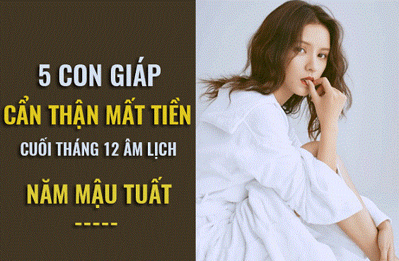 5 con giáp cẩn thận mất tiền cuối tháng 12 âm lịch năm Mậu Tuất