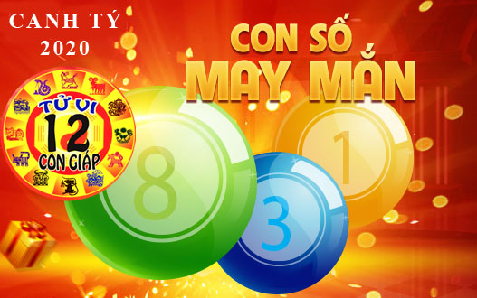 Con số may mắn cho 12 con giáp năm 2020 Canh Tý