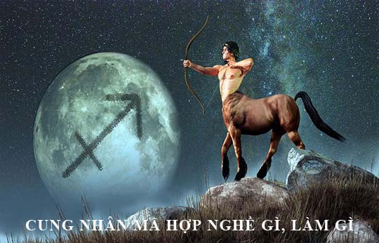 Cung Nhân Mã hợp nhất với nghề gì, làm gì