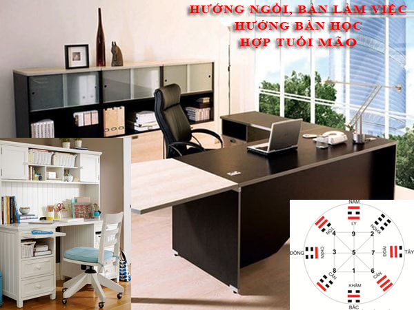 Phong thuỷ phòng làm việc, hướng bàn làm việc, hướng ngồi cho tuổi Mão