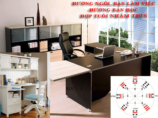 Tìm hiểu về hướng bàn làm việc, hướng ngồi hợp phong thuỷ tuổi Nhâm Thìn