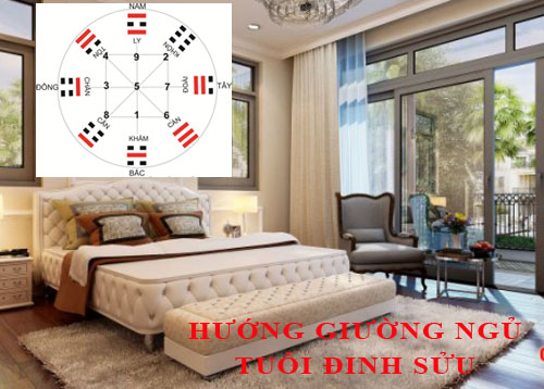 Hướng dẫn cách kê và đặt hướng giường ngủ hợp phong thuỷ cho tuổi Đinh Sửu