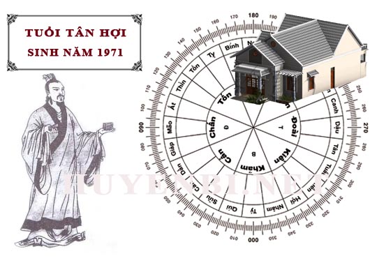 Tuổi Tân Hợi hợp với hướng nào, làm nhà hướng nào theo phong thuỷ