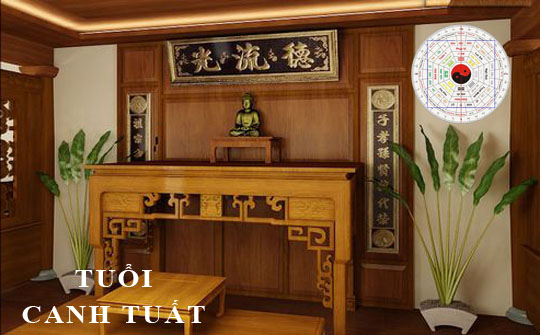 Xem hướng phòng thờ, bàn thờ hợp phong thuỷ cho tuổi Canh Tuất