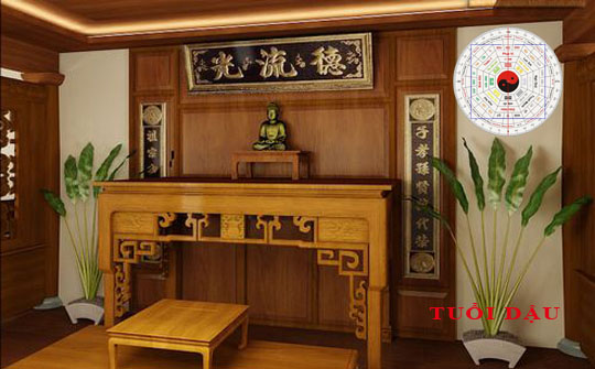 Tuổi Dậu đặt bàn thờ hướng nào hợp phong thuỷ