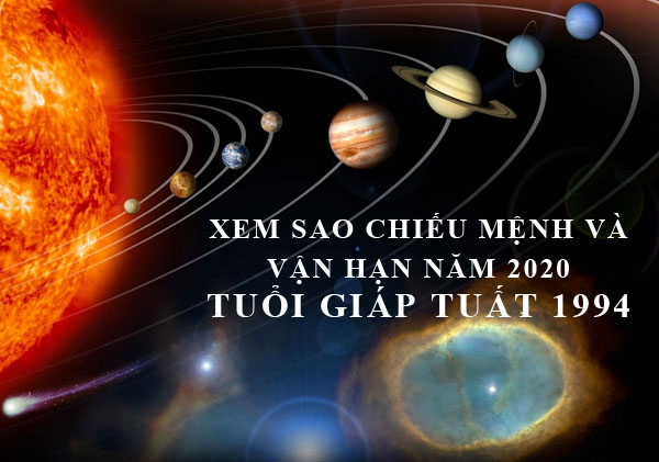 Xem vận hạn và sao chiếu mệnh năm 2020 tuổi Giáp Tuất 1994