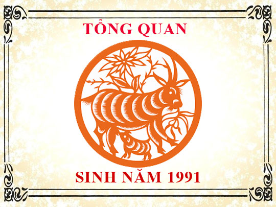 Sinh năm 1991 mệnh gì, tuổi gì và hợp màu gì?