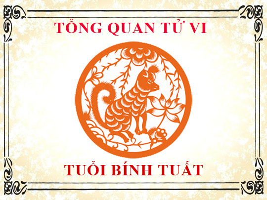 Luận giải tử vi trọn đời tuổi Bính Tuất - Nam mạng, Nữ mạng chi tiết nhất