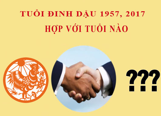 Sinh năm 2017 Đinh Dậu hợp với tuổi nào?