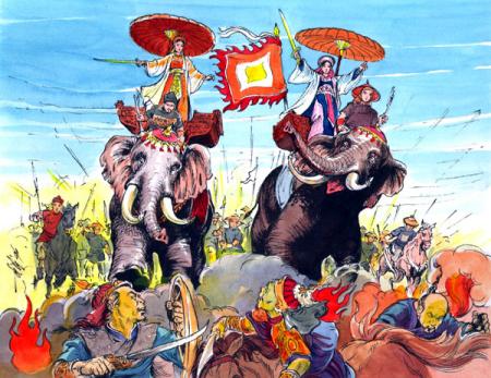 Bật mí về đội quân Voi chiến trong lịch sử dân tộc