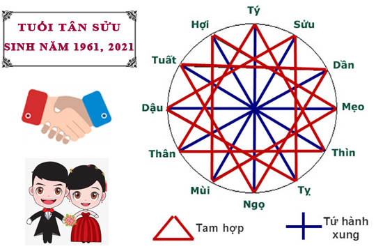 Tuổi Tân Sửu hợp với tuổi nào trong làm ăn, tình yêu và hôn nhân