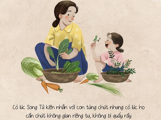 Bà mẹ cung Song Tử: Lúc tràn đầy năng lượng lúc hết pin tới mức không muốn gần con